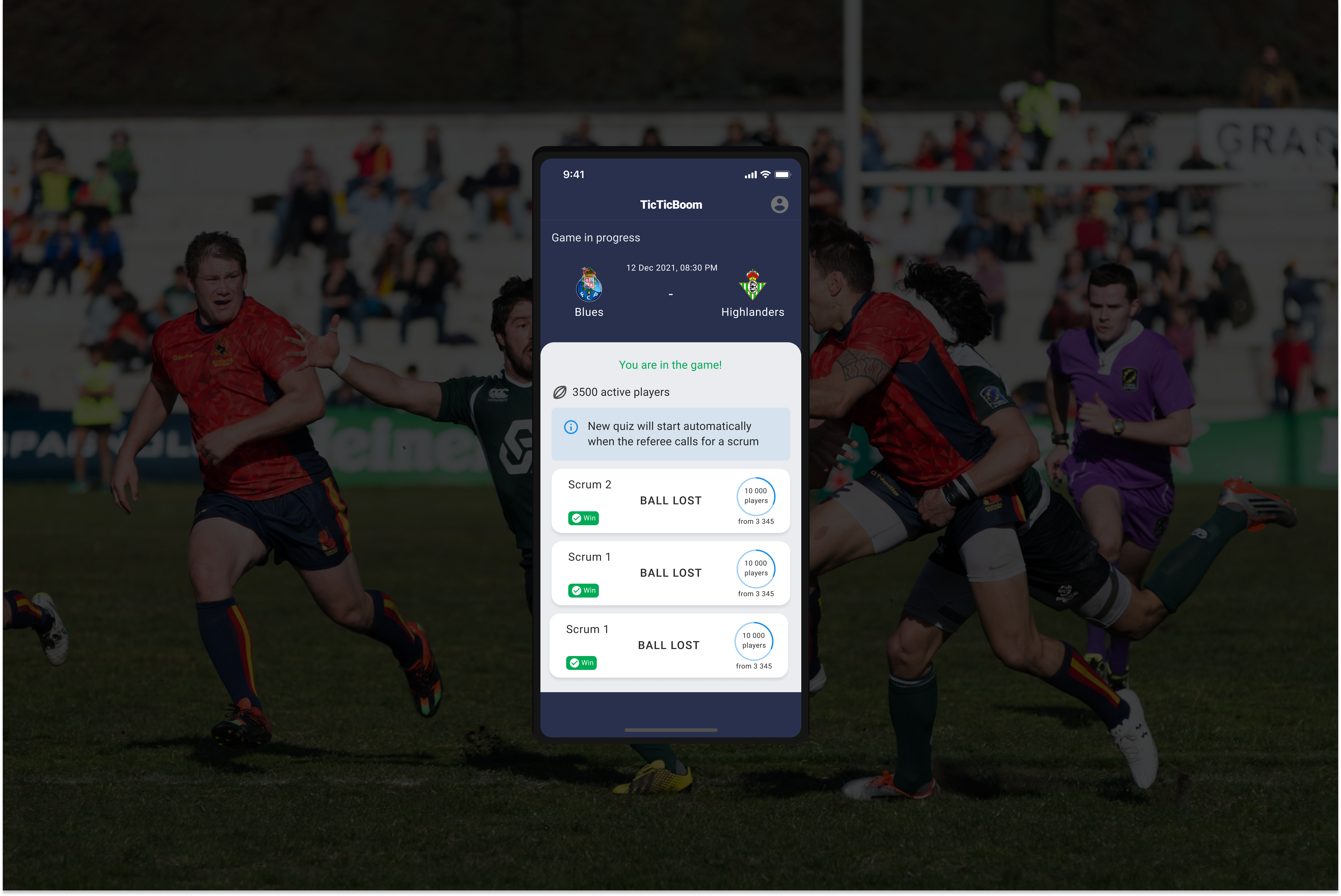 Rugby Score Tracker – Flutter MVP for the New Zealand Market